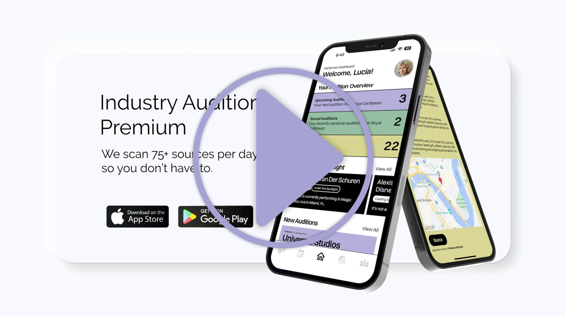 Industry Auditions App